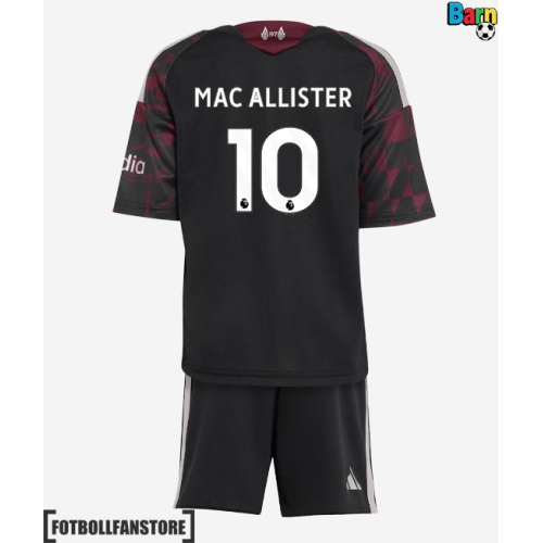 Liverpool Alexis Mac Allister #10 Barnkläder Tredje matchtröja till baby 2026-27 Kortärmad (+ Korta byxor) Billigt